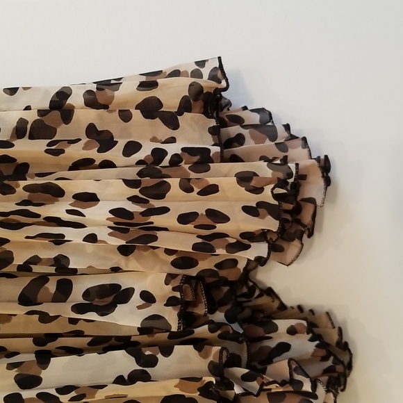 Loyd/Ford pleat leopard dress - Picture 4 of 7